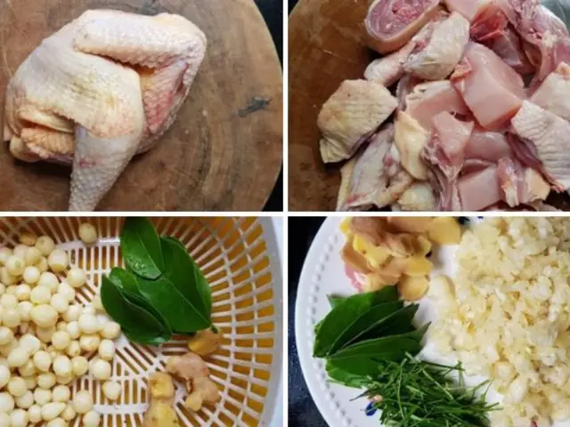 Bước 1. Sơ Chế Nguyên Liệu