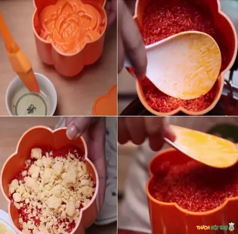 Bước 4: Tạo Hình Cho Xôi