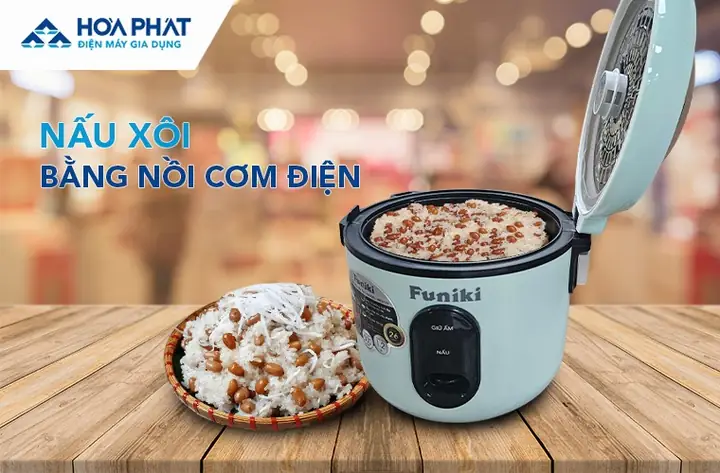 Bí Quyết Nấu Xôi Bằng Nồi Cơm Điện Ngon, Dẻo