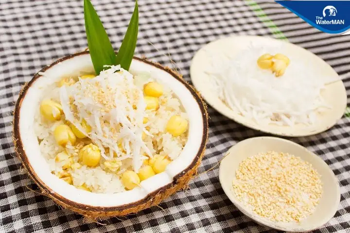 Hướng dẫn nấu xôi hạt sen đậm đà vị bắc Hướng dẫn nấu xôi hạt sen đậm đà vị bắc