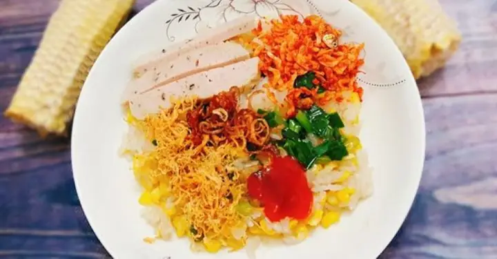 8. Cách Nấu Xôi Bắp Mặn