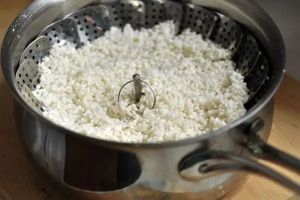 Bước 3: Nấu Xôi