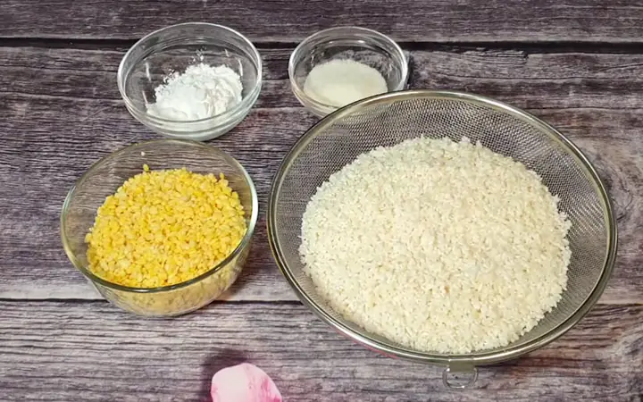 Nguyên Liệu Nấu Món Xôi Chè Đậu Xanh