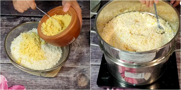 Bước 3: Nấu Cơm Nếp