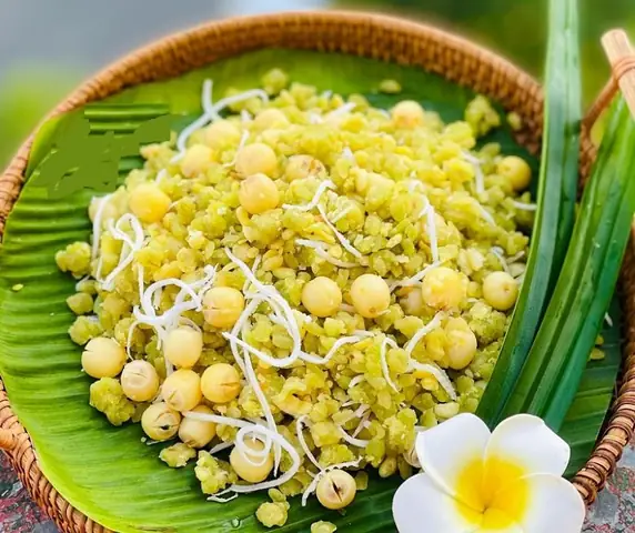 Cách Nấu Xôi Cốm Hạt Sen