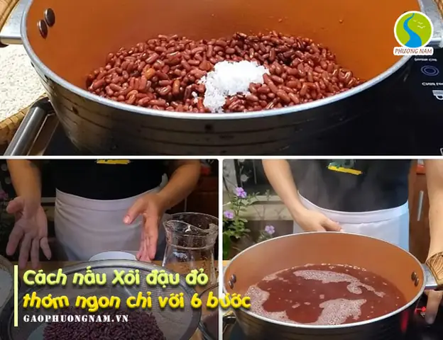 Cach Nau Xoi Dau Do Thom Ngon Chi Voi 6 Buoc Cach Nau Xoi Dau Do Thom Ngon Chi Voi 6 Buoc