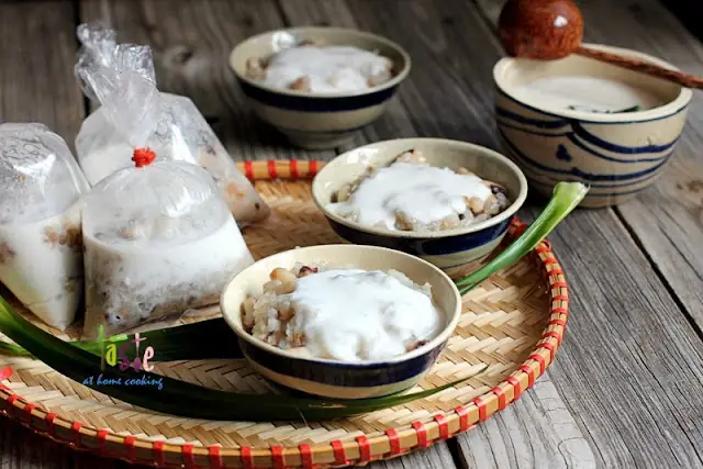 Cách Nấu Xôi Đậu Trắng Nước Cốt Dừa