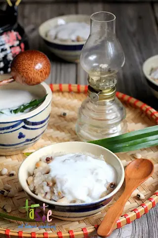 Cách Nấu Xôi Đậu Trắng Nước Cốt Dừa