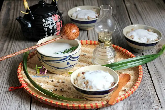 Cách Nấu Xôi Đậu Trắng Nước Cốt Dừa