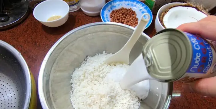 Bước 3: Chuẩn Bị Xôi