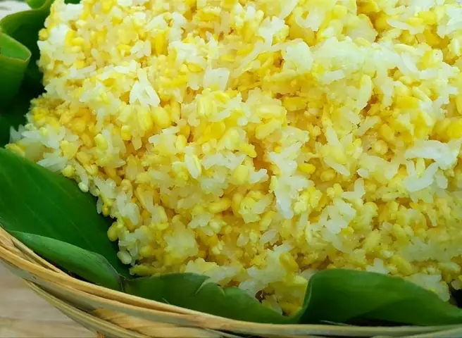 1.2. Cách nấu xôi đậu xanh bằng xửng hấp