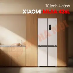 Tủ Lạnh 4 Cánh Xiaomi Mijia 436l Bcd-436wmbi - Thiết Kế Âm Tường, Ion Bạc Kháng Khuẩn Tủ Lạnh 4 Cánh Xiaomi Mijia 436l Bcd-436wmbi - Thiết Kế Âm Tường, Ion Bạc Kháng Khuẩn