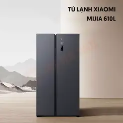 Tủ Lạnh 2 Cánh Side By Side Xiaomi Mijia 610l - Siêu Tiết Kiệm Điện, 20 Ngăn Chứa, Kháng Khuẩn 99,99% Tủ Lạnh 2 Cánh Side By Side Xiaomi Mijia 610l - Siêu Tiết Kiệm Điện, 20 Ngăn Chứa, Kháng Khuẩn 99,99%