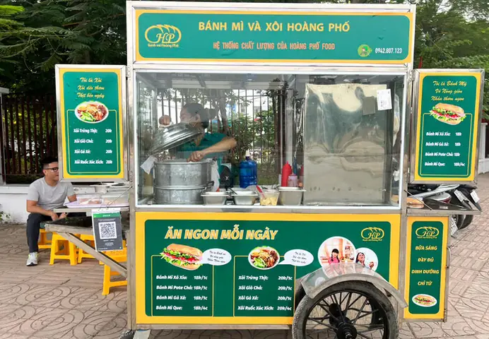 Đầu tư xe đẩy bán xôi