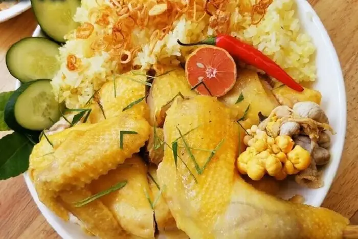 Cách làm xôi gà chặt