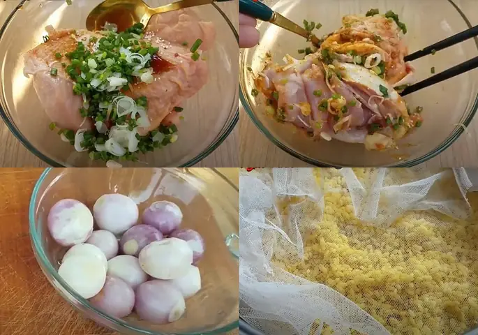 Sơ chế nguyên liệu Sơ chế nguyên liệu