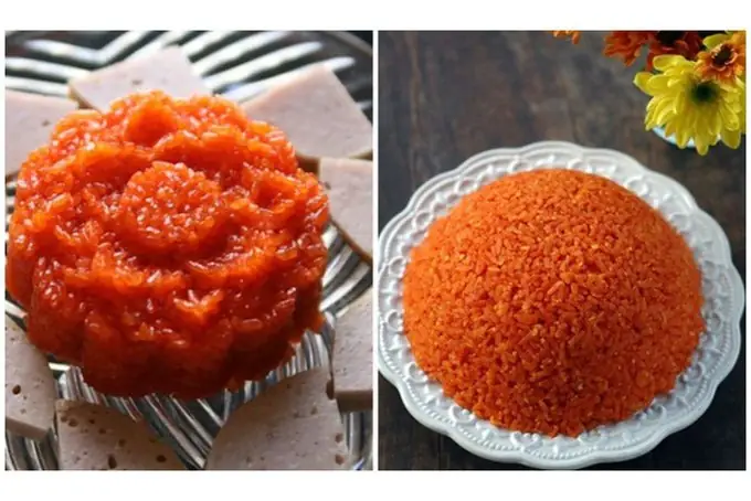 4. Yêu cầu món xôi gấc truyền thống ngon