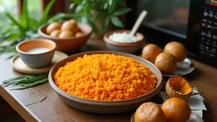 Bí Kíp Để Có Xôi Gấc Hoàn Hảo