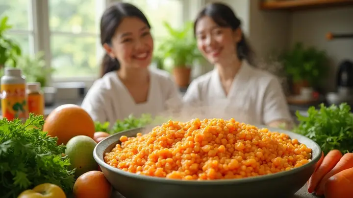 Giá Trị Dinh Dưỡng “vàng” Từ Xôi Gấc