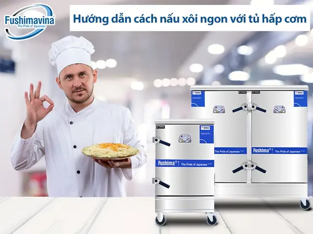 Hướng Dẫn Cách Nấu Xôi Ngon Với Tủ Hấp Cơm Qua 3 Bước Đơn Giản