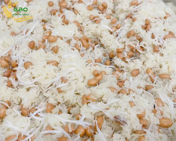 1. Cách nấu xôi lạc bằng xửng hấp 1. Cách nấu xôi lạc bằng xửng hấp