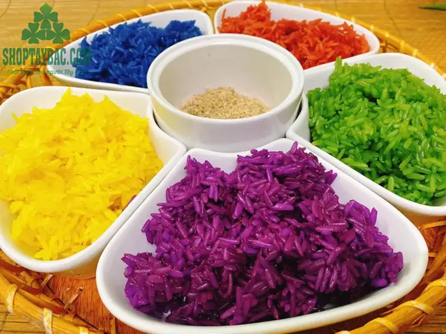 Hướng Dẫn Đồ Xôi Ngũ Sắc Dẻo Thơm Hướng Dẫn Đồ Xôi Ngũ Sắc Dẻo Thơm