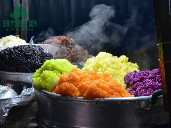 Nguyên Liệu Nấu Xôi Ngũ Sắc Chuẩn Tây Bắc Nguyên Liệu Nấu Xôi Ngũ Sắc Chuẩn Tây Bắc