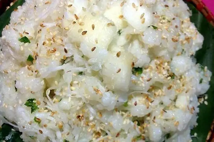 Hướng Dẫn Nấu Xôi Sắn Bằng Nồi Cơm Điện (xôi Sắn Ngọt)