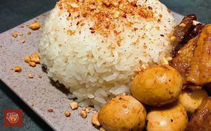 Chuẩn Bị Nguyên Liệu Làm Món Xôi Thịt Kho Trứng Chuẩn Bị Nguyên Liệu Làm Món Xôi Thịt Kho Trứng