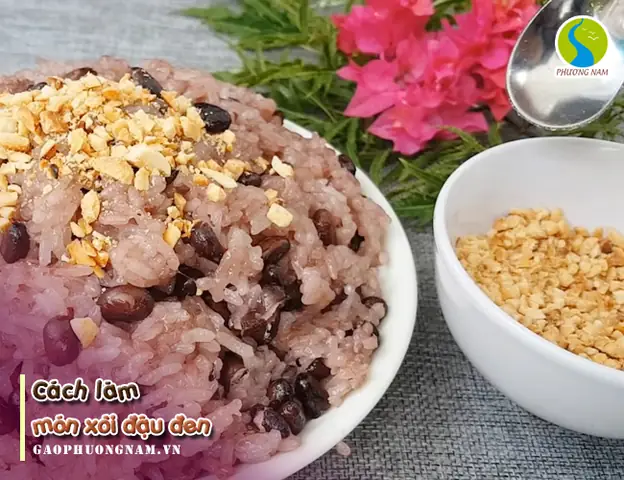 IV. Cách làm món xôi đậu đen IV. Cách làm món xôi đậu đen