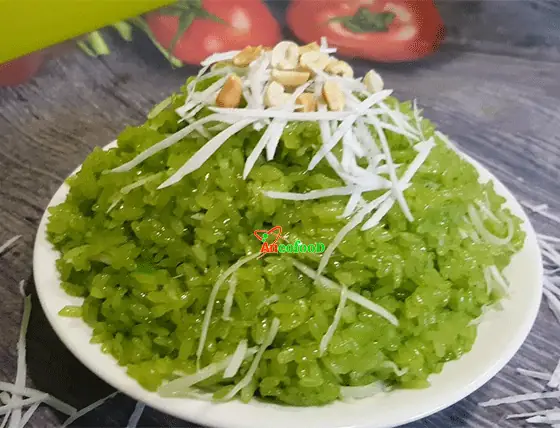 Các Bước Thực Hiện Món Xôi Bột Lá Nếp Các Bước Thực Hiện Món Xôi Bột Lá Nếp