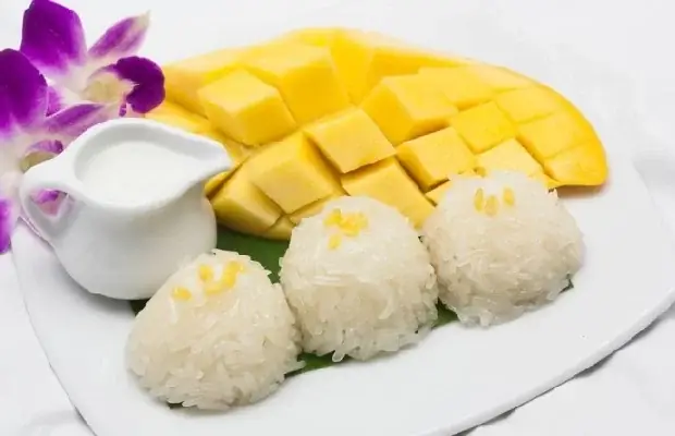 Cách Làm Xôi Xoài Thái Lan