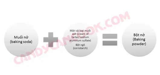 Quan Hệ Giữa Bột Nổi (baking Powder) Và Muối Nở (baking Soda)