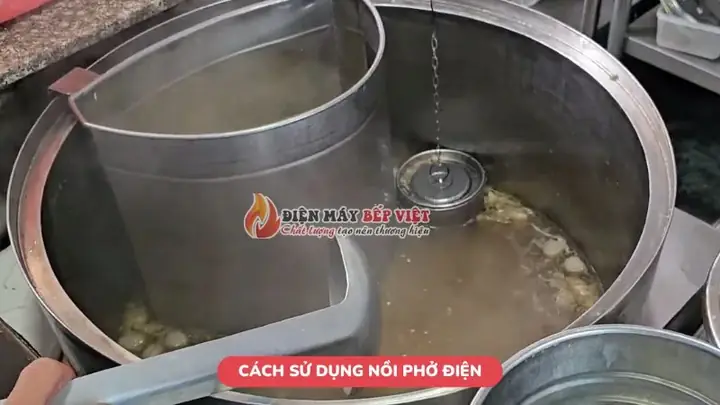 Cách sử dụng nồi phở điện hiệu quả, an toàn