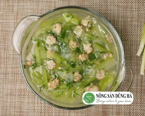 Canh Bầu Nấu Ngao Canh Bầu Nấu Ngao