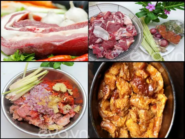 Bước 2: Tẩm Ướp Nguyên Liệu Bước 2: Tẩm Ướp Nguyên Liệu