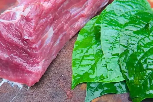 Chuẩn bị nguyên liệu