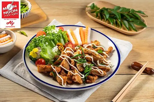 Sụn Gà Rang Lá Cà Ri Cay Sụn Gà Rang Lá Cà Ri Cay