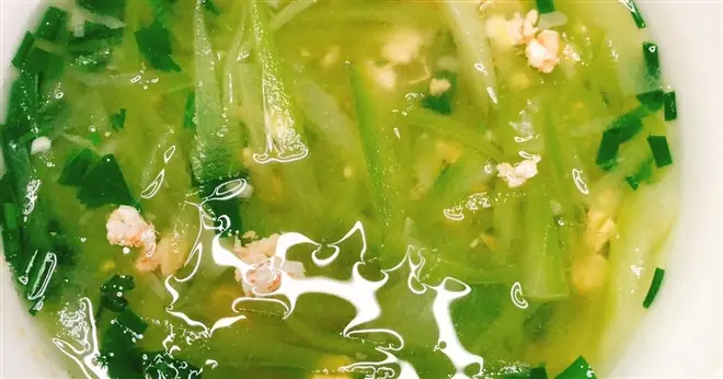 Món Ngon Mỗi Ngày: Canh Bí Xanh Nấu Tôm Tươi Món Ngon Mỗi Ngày: Canh Bí Xanh Nấu Tôm Tươi