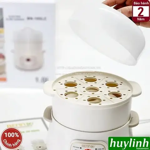 Nồi chưng yến Bennix BN-10SLCcó dung tích 1 lít; kèm theo xửng hấp giúp nấu 2 món ăn cùng 1 lúc; sản phẩm trang bị 8 chương trình cài sẵn nấu nướng cùng chế độ hẹn giờ nấu thuận tiện. Nồi chưng yến Bennix BN-10SLCcó dung tích 1 lít; kèm theo xửng hấp giúp nấu 2 món ăn cùng 1 lúc; sản phẩm trang bị 8 chương trình cài sẵn nấu nướng cùng chế độ hẹn giờ nấu thuận tiện.