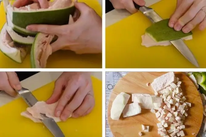 Cách Sơ Chế Cùi Bưởi